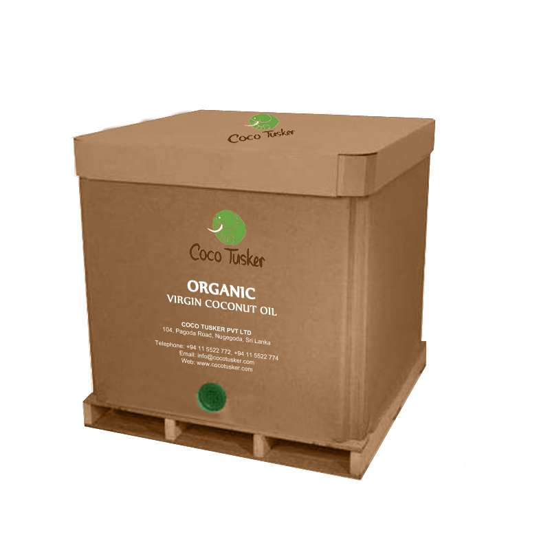 Organic virgin coconut oil in Totes are extracted purely from fresh coconut milk through fermentation, churning, refrigeration and enzyme actions